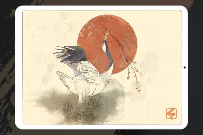 图片[6]-Procreate亚洲水墨笔刷套装 38支笔刷+1套色卡 日式风插画创作工具-25虚拟网