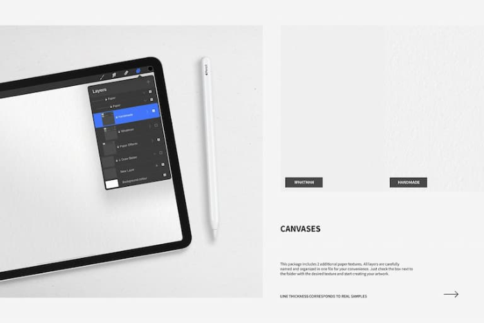 图片[4]-Procreate专业顺滑勾线笔刷套装 16支笔刷+2张纹理纸 真实勾线质感工具-25虚拟网