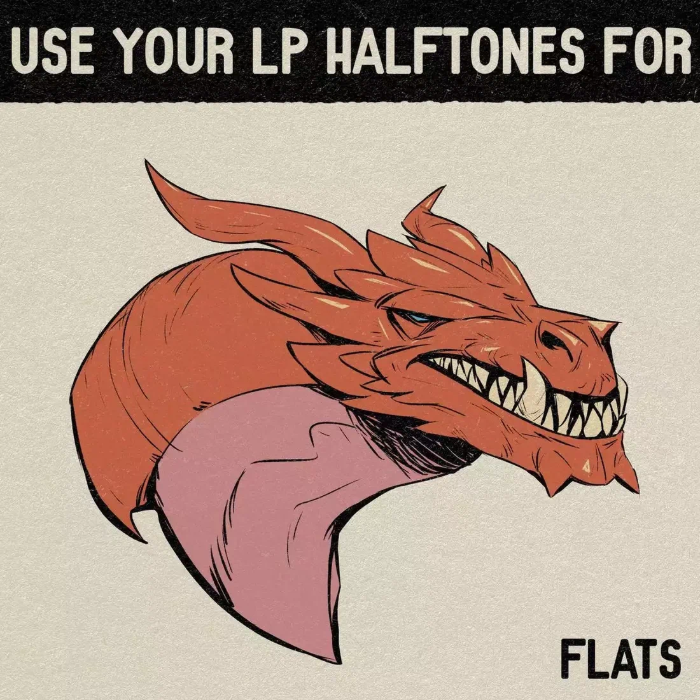 图片[2]-LP Halftones半色调笔刷套装 60+款专业笔刷 实现老派漫画日漫视觉效果-25虚拟网