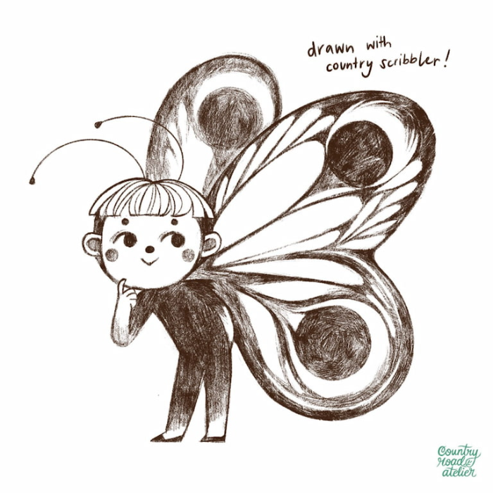 图片[8]-Procreate乡村风格多功能画笔套装 25支笔刷 打造传统艺术质感插画-25虚拟网