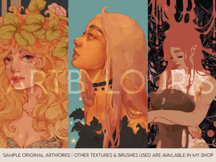 图片[6]-20支Procreate基础笔刷 入门级日常绘画笔刷 覆盖草稿线稿肌理毛发等创作-25虚拟网