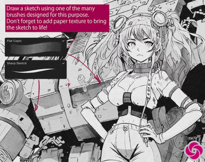 图片[2]-Procreate专业魔法漫画笔刷套装 104支笔刷 实现漫画动漫创作便捷精确效果-25虚拟网