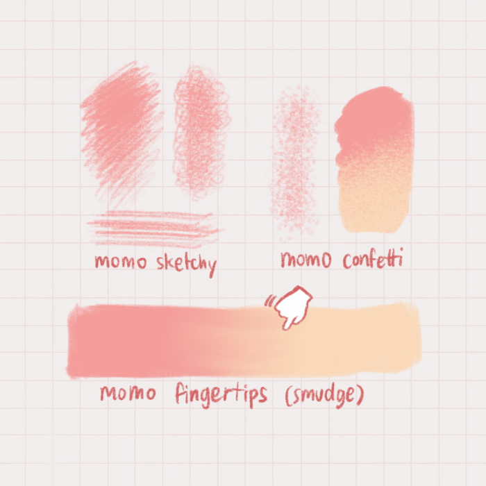 图片[3]-Momo Paintbox Procreate笔刷组 学生艺术工具风笔刷 覆盖水洗油画棒彩铅等风格-25虚拟网