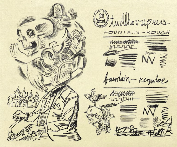 图片[8]-Procreate Zine笔刷包 多样风格适配独立刊物创作 呈现复古手工质感-25虚拟网