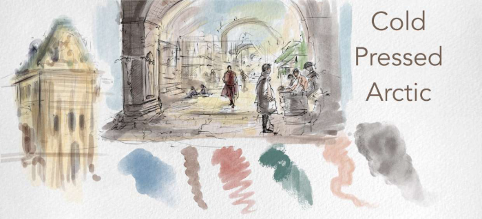 图片[7]-20款Procreate纹理纸张与画布 数字绘画质感提升工具包-25虚拟网