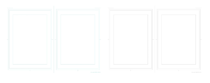 Procreate原稿用纸与布局纸 同人志级数字创作工具包-25虚拟网
