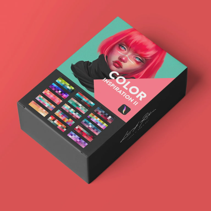 图片[2]-Procreate色彩灵感色卡套装 缤纷艺术创作配色资源包-25虚拟网