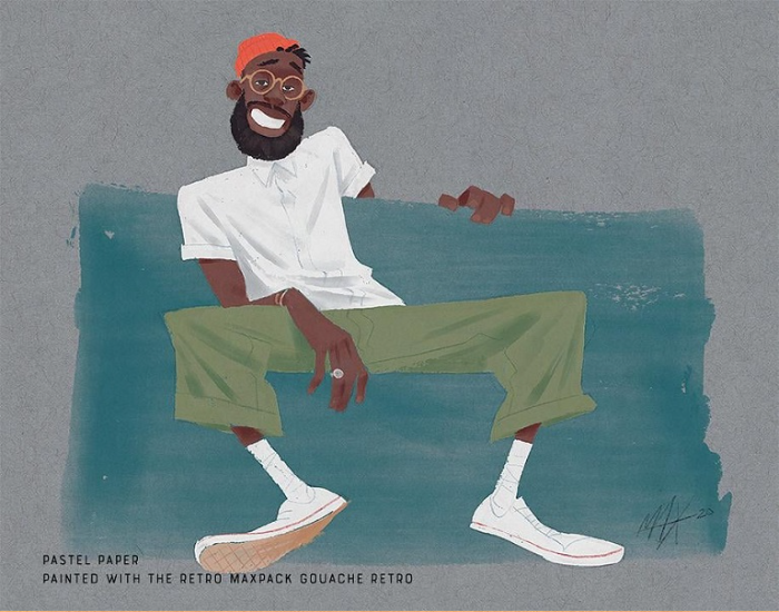 图片[4]-MaxPacks纹理纸资源包 Procreate数字艺术质感提升工具-25虚拟网