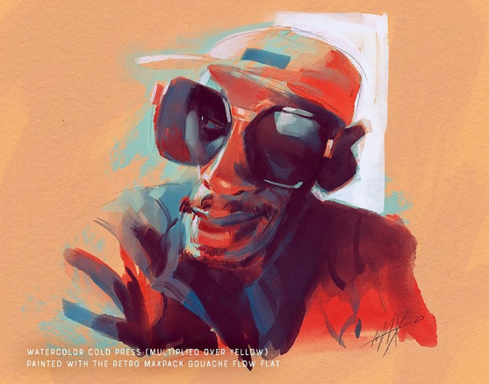 图片[5]-MaxPacks纹理纸资源包 Procreate数字艺术质感提升工具-25虚拟网