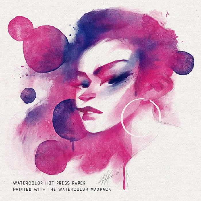 图片[6]-MaxPacks纹理纸资源包 Procreate数字艺术质感提升工具-25虚拟网