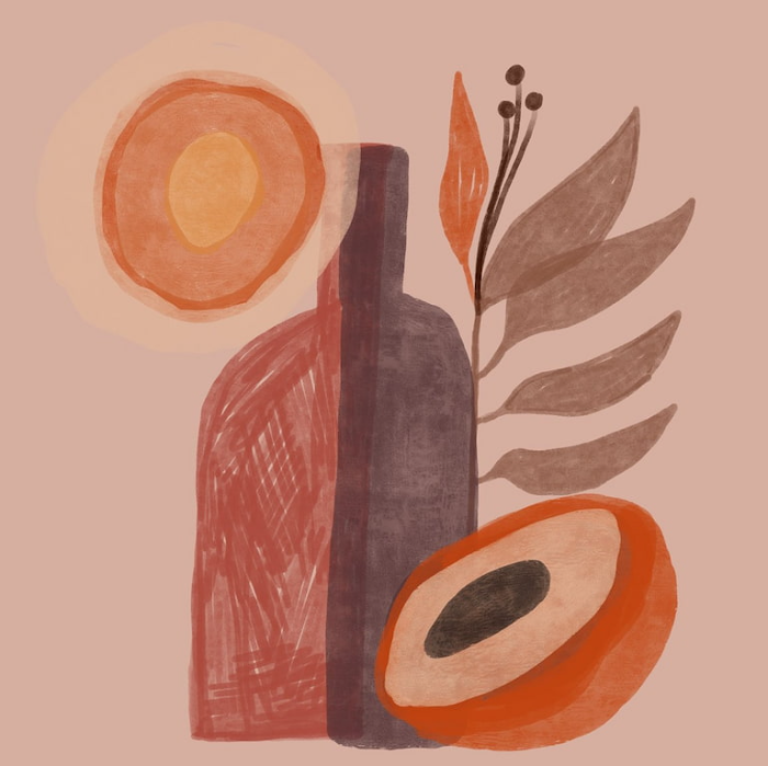 图片[5]-Procreate燃橙色卡 暖调艺术创作高级配色资源-25虚拟网