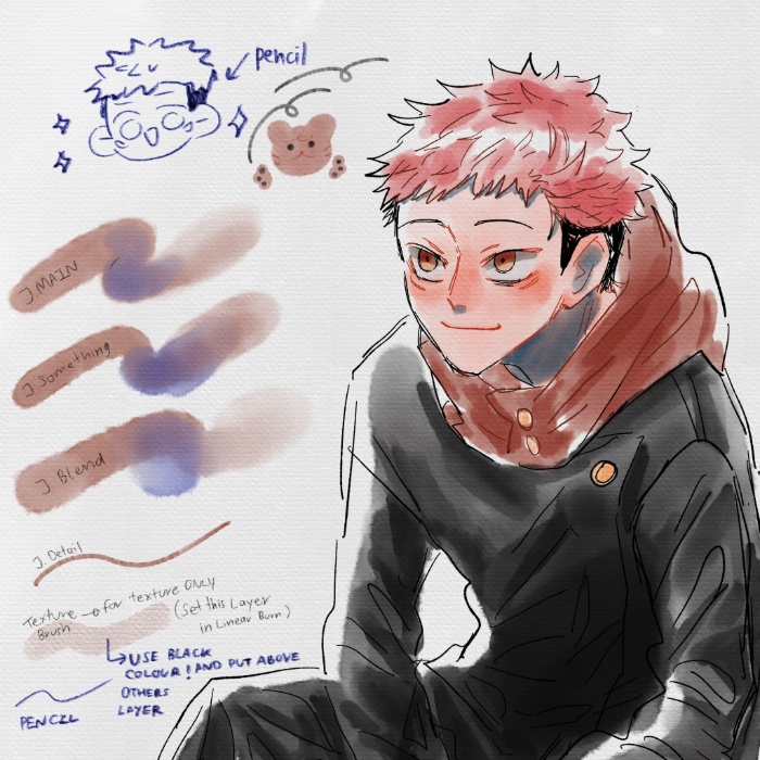 图片[2]-Procreate Jeff水彩笔刷组一 日系风格水彩绘画与纹理创作数字工具-25虚拟网