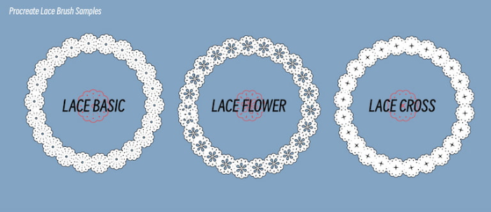 图片[2]-Procreate レースブラシ（蕾丝笔刷）套装 3种装饰质感 适配设计与服装创作-25虚拟网