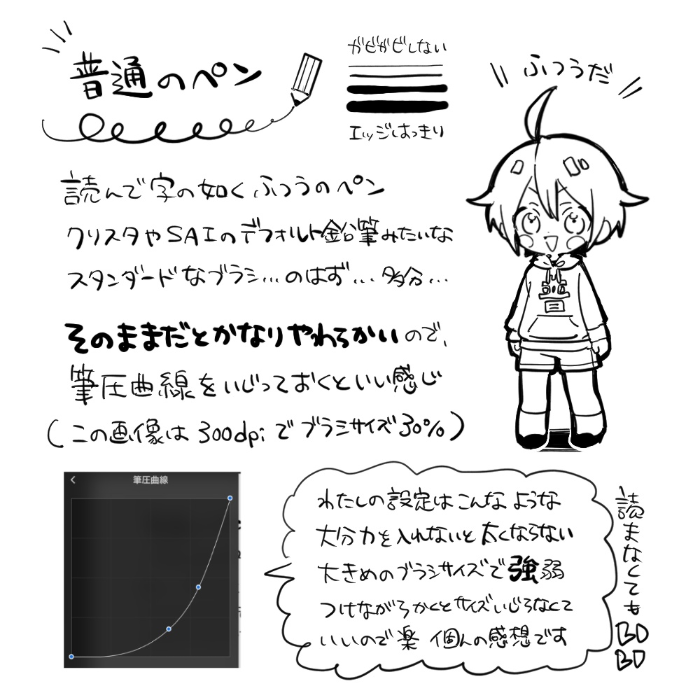 图片[2]-Procreate 普通のペン（普通钢笔）笔刷 无纹理质感 适配线稿与底色创作-25虚拟网