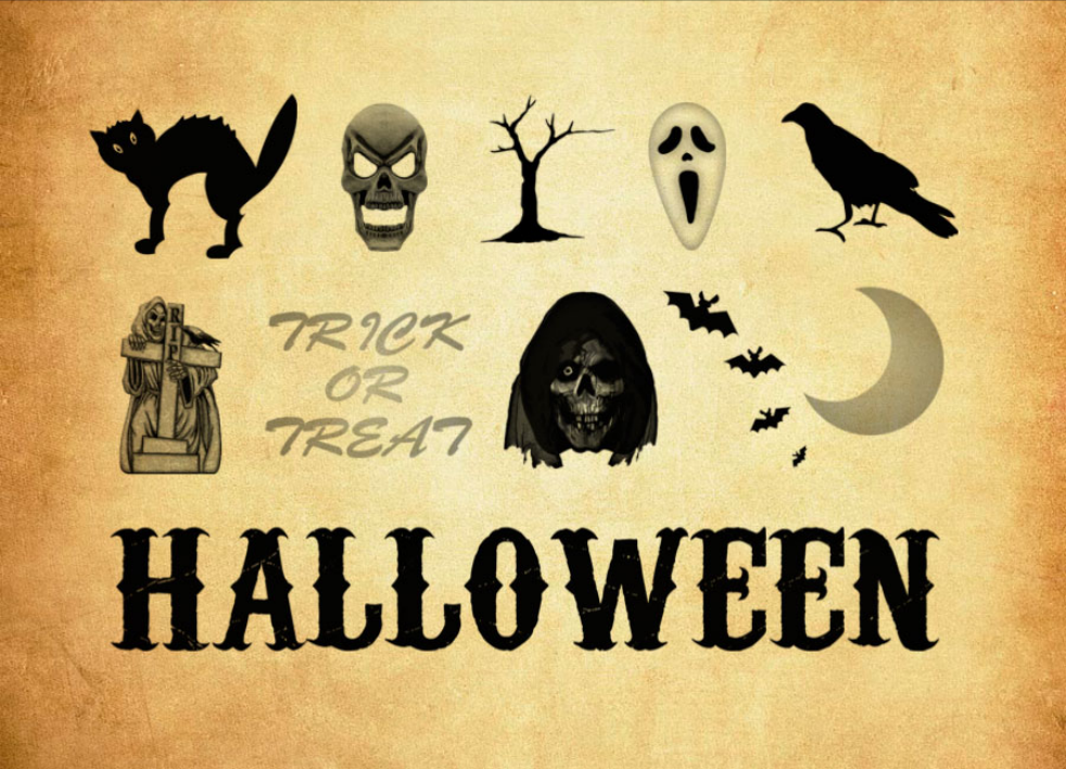 优质万圣节主题元素PS笔刷下载 - 提升万圣节主题元素设计效率，新手也能轻松上手-25虚拟网