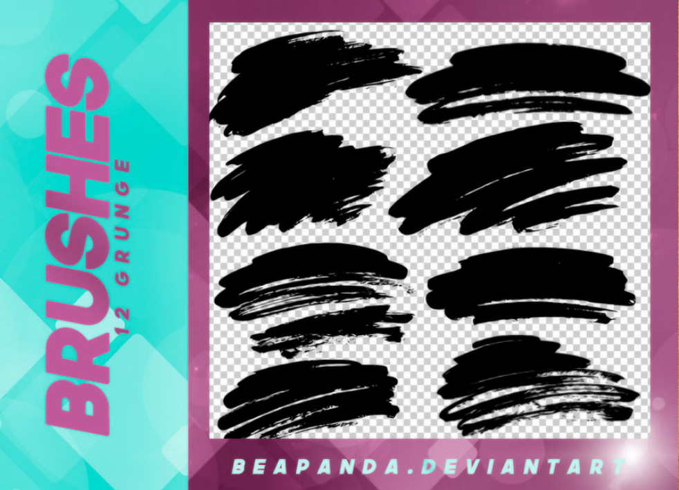 精选中国梦墨迹涂抹效果PS笔刷 - 高品质中国梦墨迹涂抹效果资源，提升设计优质度-25虚拟网