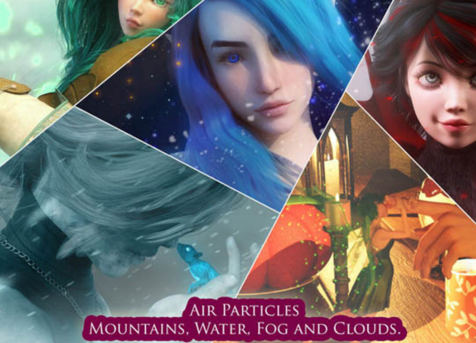 专业人像CG绘画修饰颗粒装饰PS笔刷 - 包含高品质人像CG绘画修饰颗粒装饰样式，兼容Photoshop全版本-25虚拟网