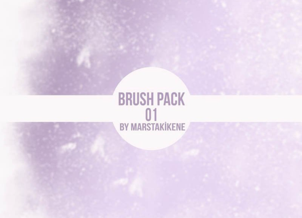 专业冬季雪花装饰特效PS笔刷 - 涵盖高品质冬季雪花装饰特效样式，兼容Photoshop全版本-25虚拟网