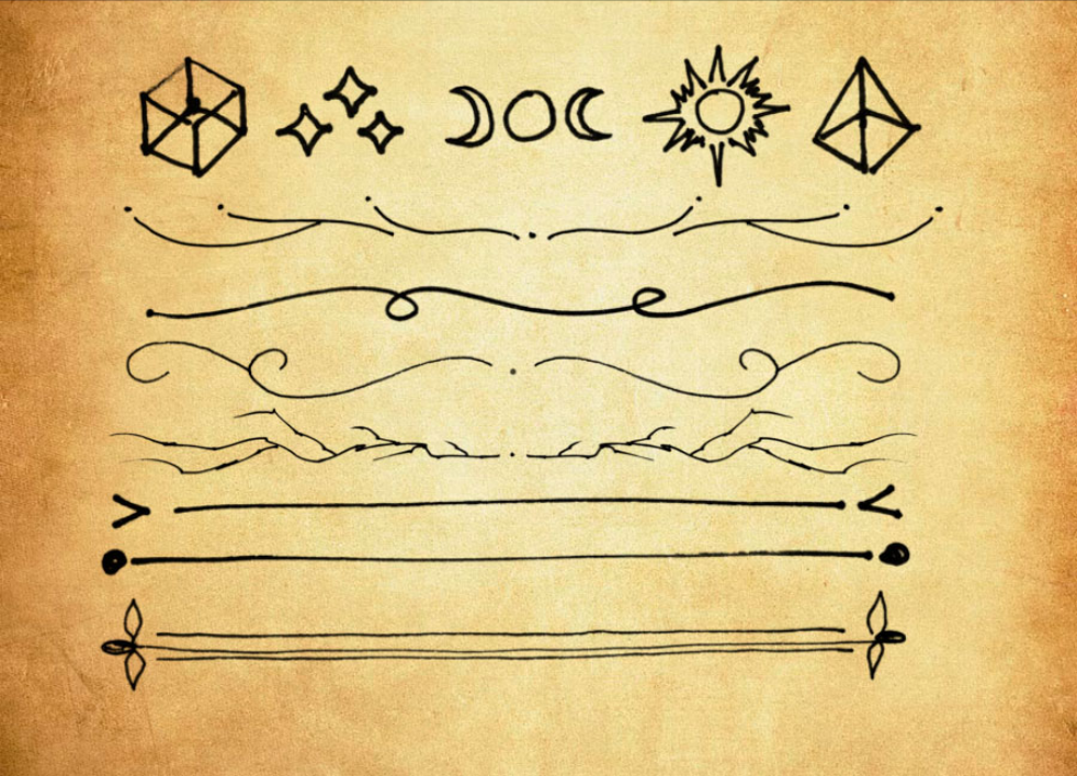 古典边框和相框装饰PS笔刷下载 – 高品质古典边框和相框装饰装饰素材，打造精致设计效果-25虚拟网