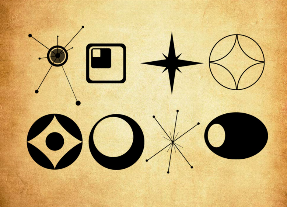 创意的科技图形PS笔刷资源 - 精选创意的科技图形元素，适用于艺术风格类设计-25虚拟网