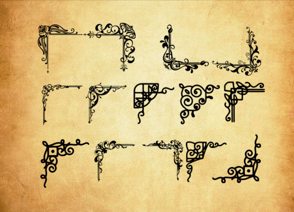 涂鸦风格花纹和可爱图标PS笔刷 - 高效涂鸦风格花纹和可爱图标设计工具，节省80%手动绘制时间-25虚拟网