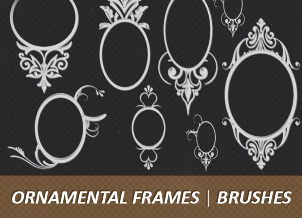 波浪线条装饰PS笔刷 - 专业波浪线条装饰设计素材，适配Photoshop各类创作场景-25虚拟网