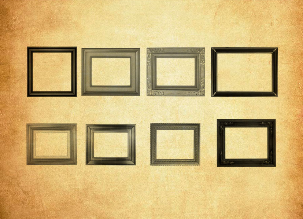 画板和绘画架子PS笔刷 - 专业画板和绘画架子设计素材，适配Photoshop各类创作场景-25虚拟网