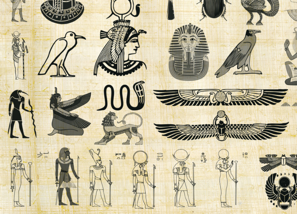 优质古埃及法老图案PS笔刷下载 - 提升古埃及法老图案设计效率,新手也能轻松上手-25虚拟网