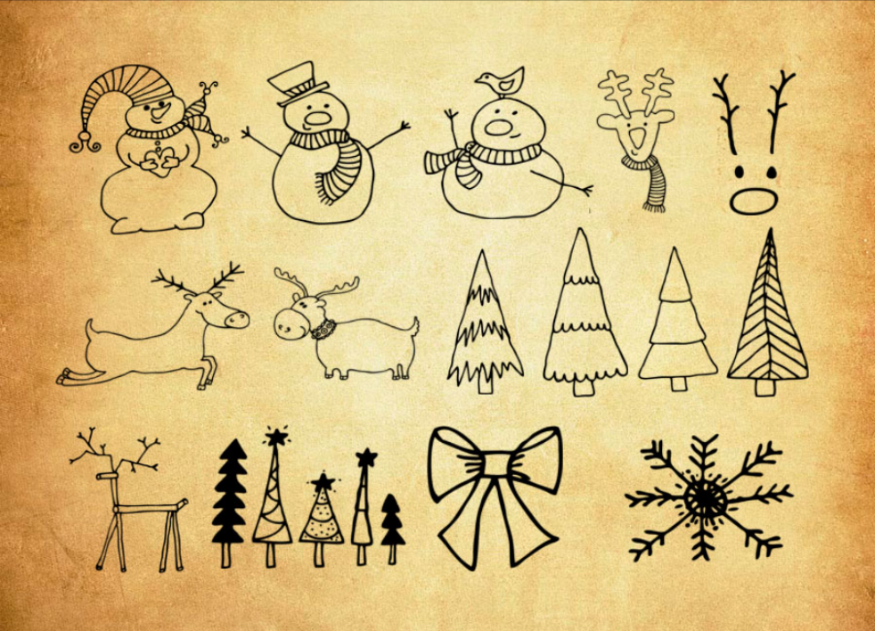 优质手绘公告牌和横幅PS笔刷下载 - 提高手绘公告牌和横幅设计效率,新手也能轻松上手-25虚拟网