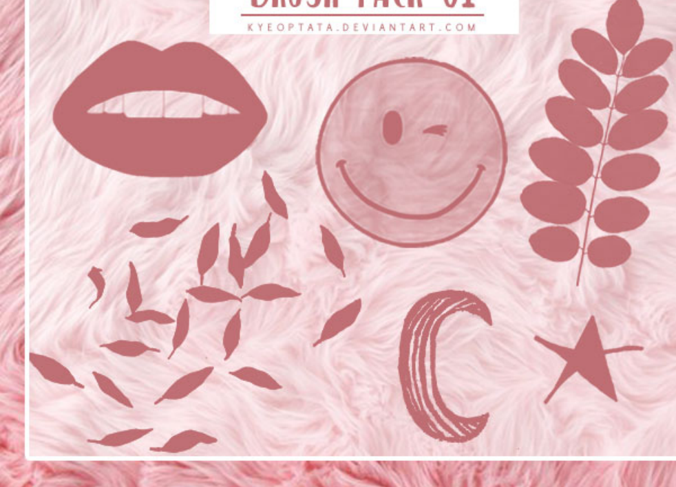 手绘叶子和藤叶PS笔刷 - 专业手绘叶子和藤叶设计素材,适合Photoshop各类创作场景-25虚拟网