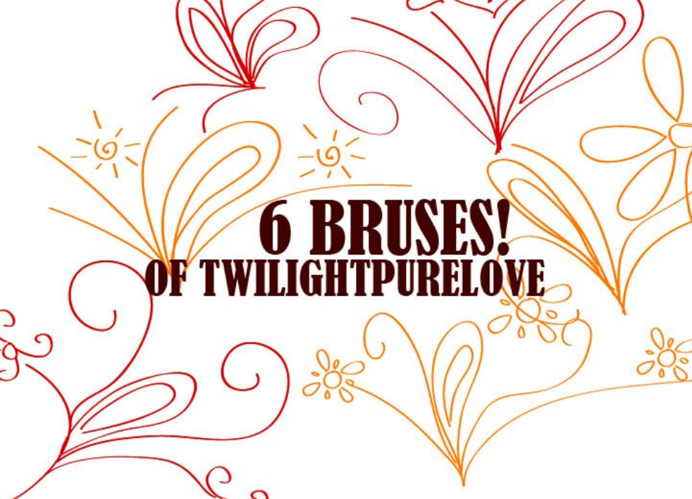 手绘线条花朵装饰PS笔刷 - 专业手绘线条花朵装饰设计素材,适配Photoshop各类创作场景-25虚拟网