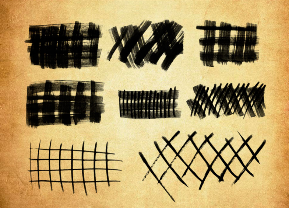 颓废的枝叶和树叶PS笔刷 - 多功能颓废的枝叶和树叶素材，适用于各类设计项目-25虚拟网