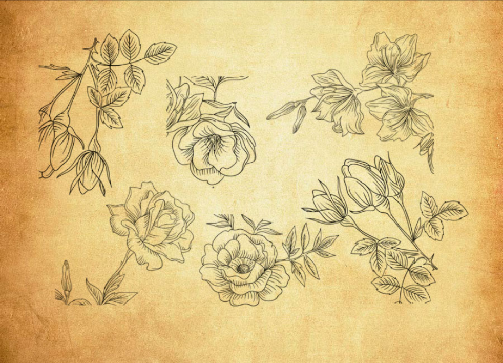 高清晰颓废墙面背景PS动作 - 专业高清晰颓废墙面背景PS动作设计素材，适配Photoshop各类创作场景-25虚拟网