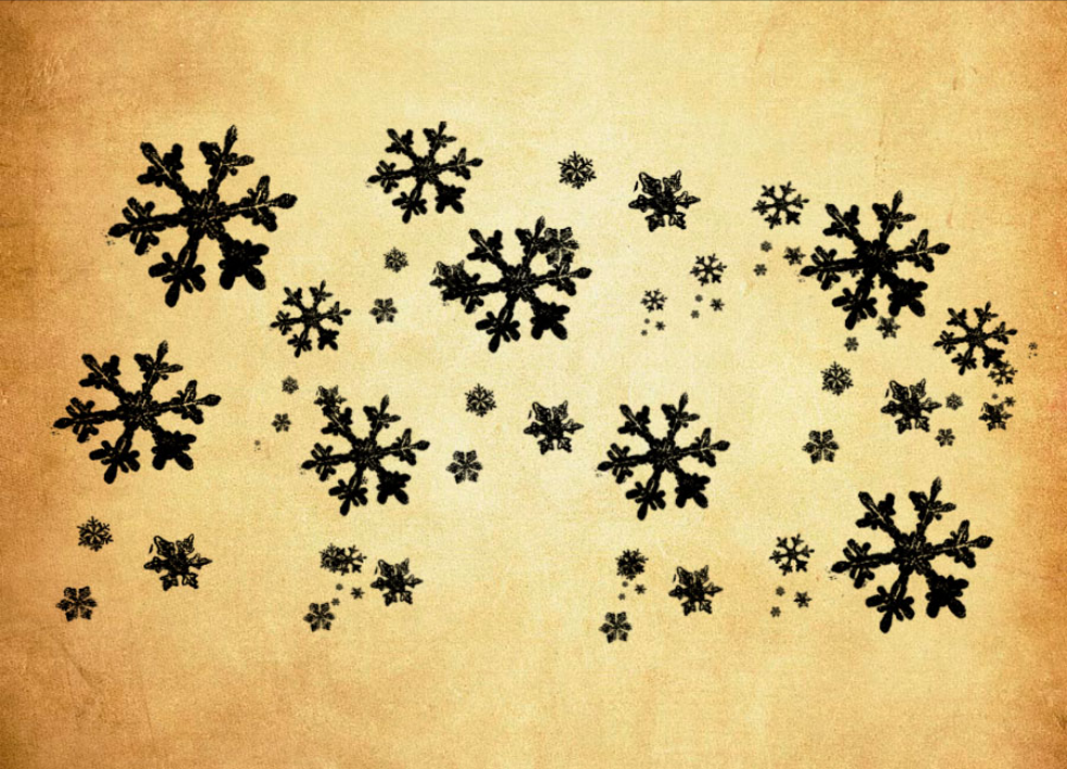 散布的雪花形状PS笔刷 - 精选散布的雪花形状设计素材,适配Photoshop各类创作场景-25虚拟网