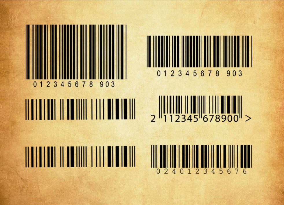 优质条形码PS笔刷下载 - 提升条形码设计效率，新手也能轻松上手-25虚拟网