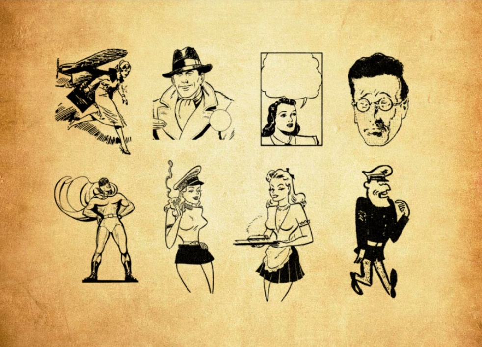 优质复活节菜单和兔子图标PS笔刷下载 - 提升复活节菜单和兔子图标设计效率，新手也能轻松上手-25虚拟网