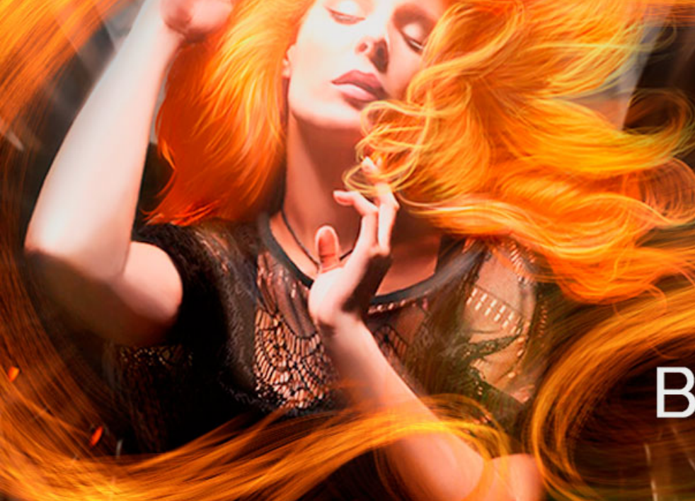 专业欧美女性头发和发束PS笔刷 - 包含高品质欧美女性头发和发束样式,兼容Photoshop全版本-25虚拟网