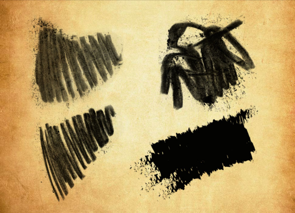 优质碳素铅笔涂抹绘画PS笔刷下载 - 提升碳素铅笔涂抹绘画设计效率，新手也能轻松上手-25虚拟网