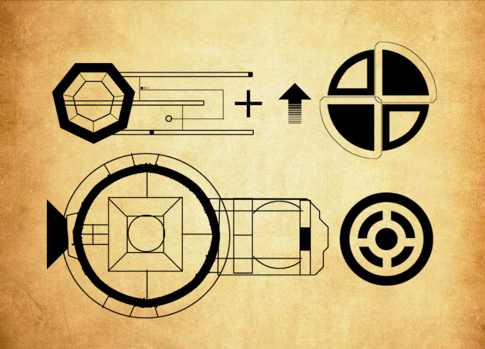 科技图形图像元素PS笔刷 - 专业科技图形图像元素设计素材,适合Photoshop各类创作场景-25虚拟网