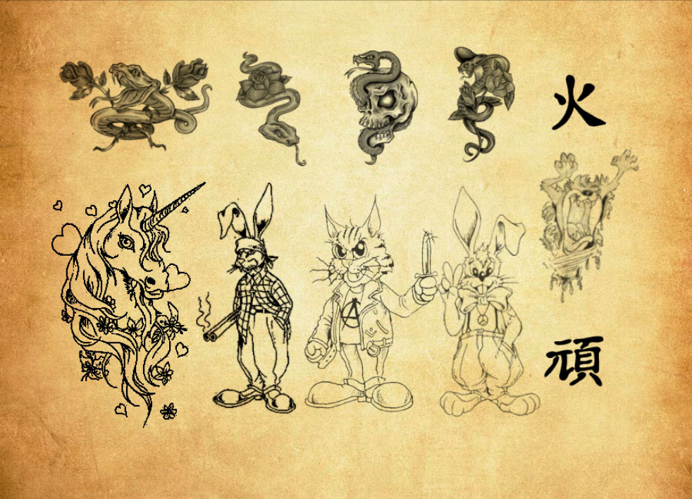 手绘铅笔和蜡笔箭头PS笔刷 - 多功能手绘铅笔和蜡笔箭头素材，适用于各类设计项目-25虚拟网