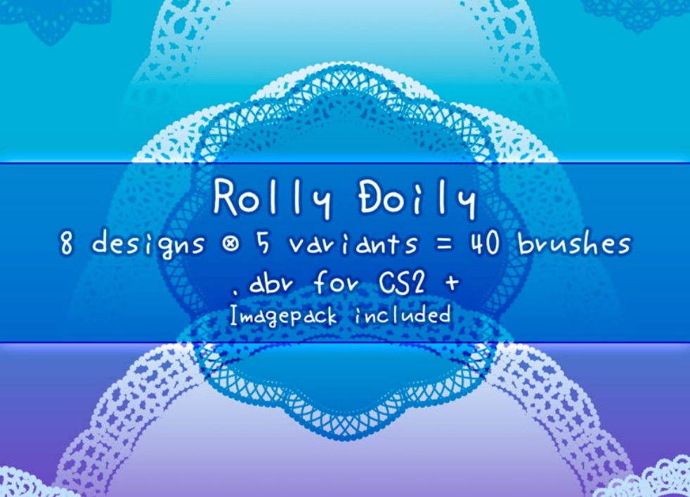 蕾丝花朵边框装饰PS笔刷 - 高效蕾丝花朵边框装饰设计工具，节省80%手动绘制时间-25虚拟网