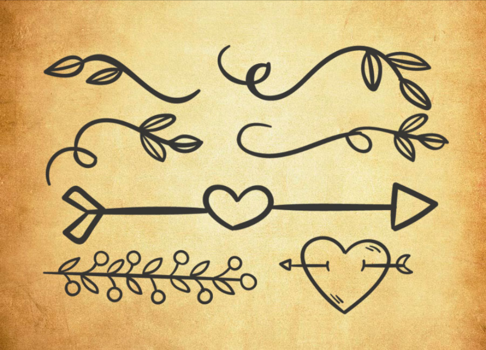 精选藤蔓和箭头穿心PS动作下载 - 提升藤蔓和箭头穿心PS动作设计效率，新手也能轻松上手-25虚拟网