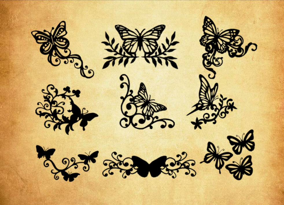 优质童趣五角星和心形PS笔刷下载 - 提升童趣五角星和心形设计效率，新手也能轻松上手-25虚拟网