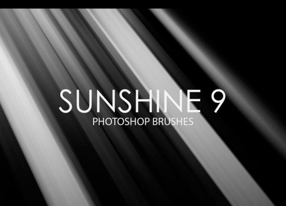 专业高清晰放射光线PS笔刷 - 包含高品质高清晰放射光线样式，兼容Photoshop全版本-25虚拟网