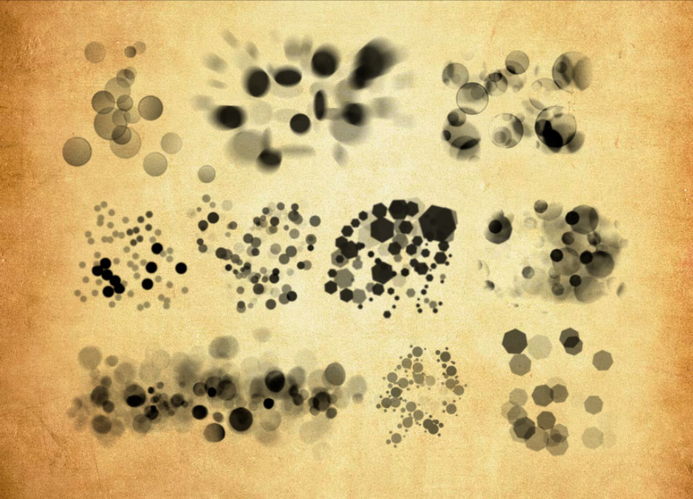 精选高清晰高光散景背景PS笔刷 - 高品质高清晰高光散景背景资源，提升设计优质度-25虚拟网